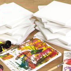 Stretched, Primed Canvas 25 x 30.5cm 20pk  hi-res