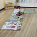 Small World Road Map Carpets 4pk  hi\-res