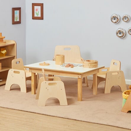 Rectangular Toddler Low Table H38cm Single Table  hi\-res