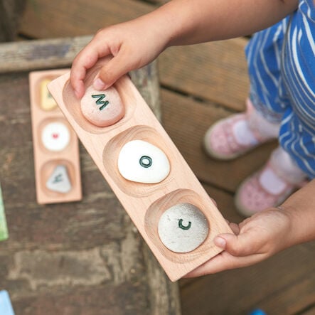 Three Pebble Word Building Tray 6pk  hi\-res