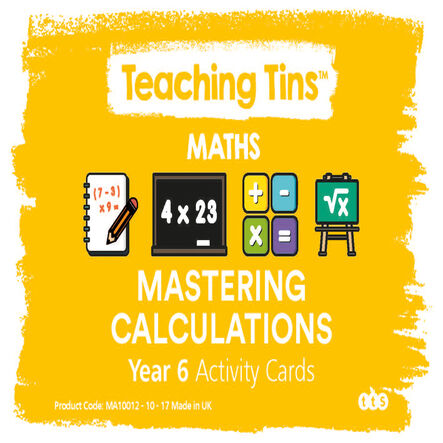 Mastering Calculation Activity Cards Year 6  hi\-res