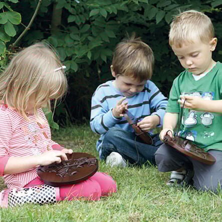 TTS Wooden Nature Threading Boards 6pk  hi\-res