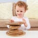 Natural Wooden Stacking Discs  hi\-res