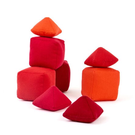 Tonal Shades Soft Building Blocks Red Red Tonal Shades Soft Building Blocks Red Red hi\-res