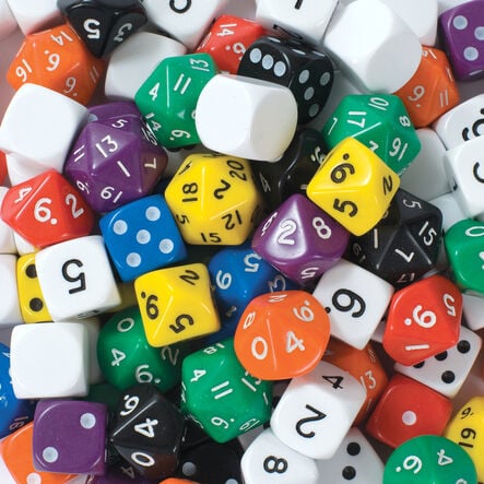 Jar of 100 Dice  hi\-res
