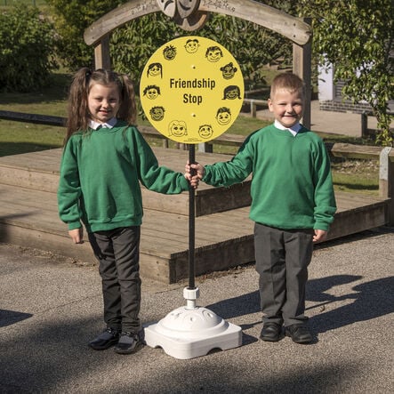 TTS Friendship Stop Playground Sign  hi\-res