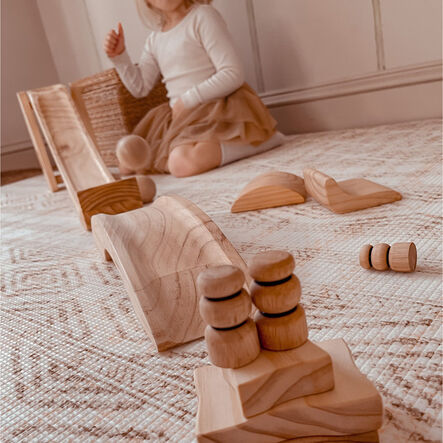 Explore Nook Construction Large Wooden Ball Run  hi\-res