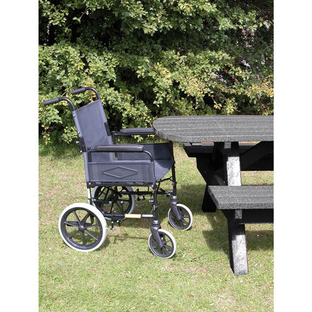 Marmax Picnic Bench Extended Top Wheelchair Accessible  hi\-res