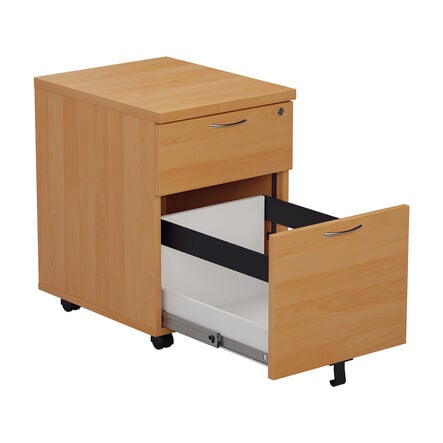 Mobile Under Desk Wooden Pedestals  hi\-res