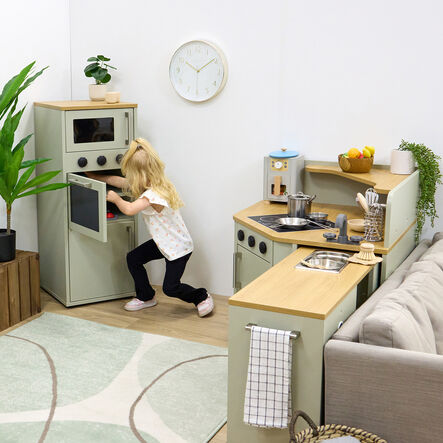 Modern Living Corner Packaway Kitchen Sage  hi\-res