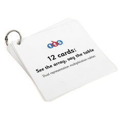 TTS Times Table Mastery Keyrings 10pk  TTS Times Table Mastery Keyrings 10pk  hi-res