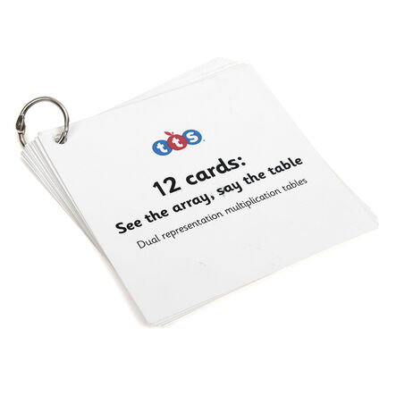 TTS Times Table Mastery Keyrings 10pk  hi\-res