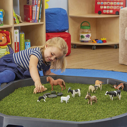 Artificial Grass Mat for Active World Tuff Trays Single  hi\-res