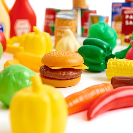 Plastic Role Play Cartons and Food Sets  hi\-res