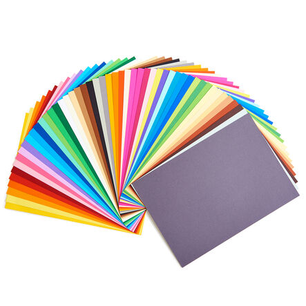 Coloured Card Packs Assorted 130gsm 50pk  hi\-res
