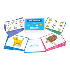 TTS French Animal Names Vocabulary Builder Activity Cards 46pk  TTS French Animal Names Vocabulary Builder Activity Cards 46pk  hi-res