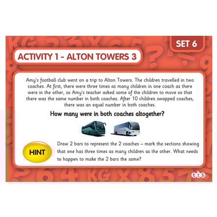 TTS White Rose Maths Bar Modelling Kit  hi\-res