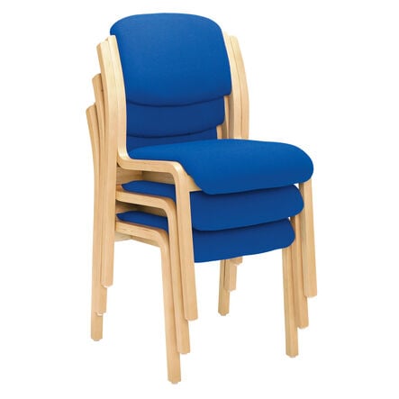 Curved Wooden Side Chairs With Arms  hi\-res