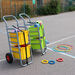 Gratnells Rover Trolley 3 x Extra Deep Trays Lime  hi\-res