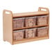 Low Storage Unit Mirror and Wooden Construction Set  hi\-res
