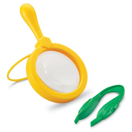 Learning Resources Jumbo Magnifier and Tweezer Set  hi\-res
