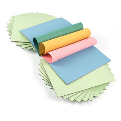 Project Scrap Books Multi/Green Covers A4+ 25pk Light Green hi-res