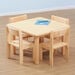 Beech Veneer Square Classroom Table  hi\-res
