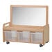 Millhouse Low Storage W\/ Display \x26 Mirror Back  hi\-res