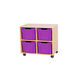 Mobile Double Tray Unit 4 Extra Deep  hi\-res