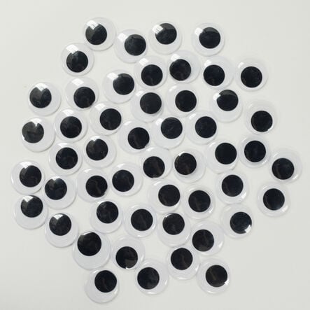 Jumbo Wiggly Eyes 40mm 60pk  hi\-res