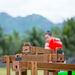 Wooden Water Channelling with Tray  hi\-res