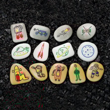 Outer Space Story Stones  hi\-res