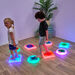 Light\-Up Liquid Sensory Stepping Stones  hi\-res