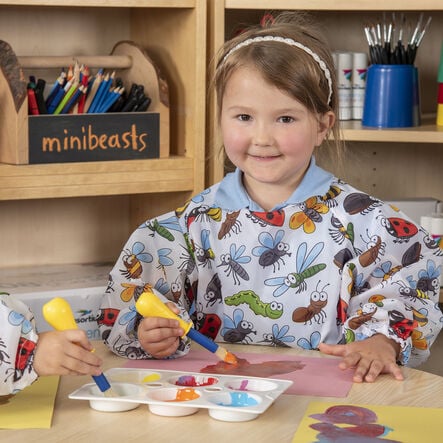 TTS Minibeast Patterned Waterproof Aprons Overalls 6pk  hi\-res