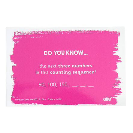 TTS Do You Know? Maths Activity Cards Year 3  hi\-res