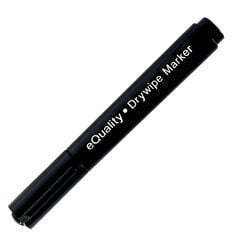 TTS Premium Drywipe Markers Bullet Tip Black 12pk  TTS Premium Drywipe Markers Bullet Tip Black 12pk  hi-res