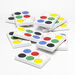 Assorted Tempera 6 Paint Blocks and Palette  hi\-res