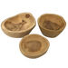 Messy Play Wooden Bowls 3pk  hi\-res