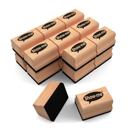 Small Wooden Board Erasers 30pk  hi\-res