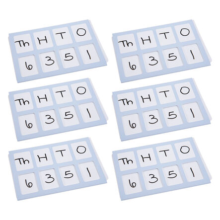 TTS Dry Wipe Place Value Slider  hi\-res