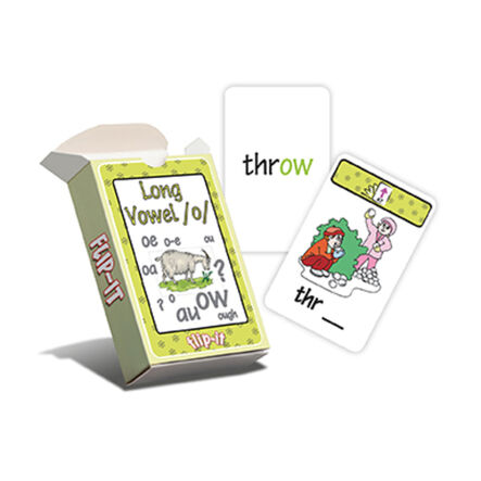 Flip\-It Long Vowel \'o\' Words  hi\-res