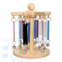 Wooden Mirror Chime about Carousel  Wooden Mirror Chime about Carousel  hi-res