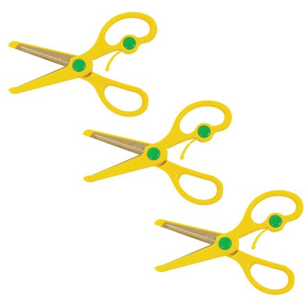 Spring Assisted Safety Scissors 3pk  hi\-res