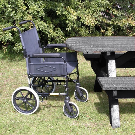 Marmax Picnic Bench Extended Top Wheelchair Accessible  hi\-res