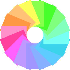 Coloured Page Overlays 16pk  hi-res