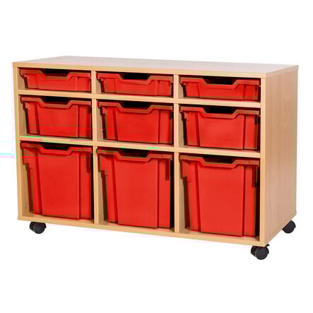 Mobile Triple Tray Unit Combination 9  hi\-res