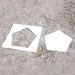 Social Distancing Playground Footprint Stencils 10pk  hi\-res