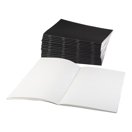 Plain Stapled Sketchbooks Portrait 140gsm  hi\-res