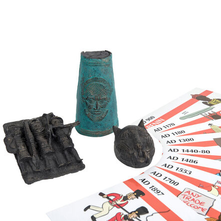 TTS Benin (West Africa) Archaeo\-Box Artefact Collection KS2  hi\-res