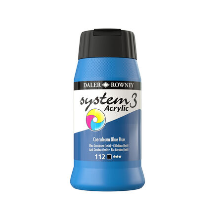 Daler\-Rowney System 3 Acrylic Paint 500ml  hi\-res